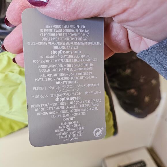 Disney Star Wars Grogu Gray Puffer Coat Size XXL NWT Reversible Baby Yoda - Picture 6 of 12